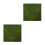 2Pièces Plaque Gazon Synthétique Vert Pour Décor Intérieur Extérieur 5