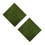 2Pièces Plaque Gazon Synthétique Vert Pour Décor Intérieur Extérieur 6