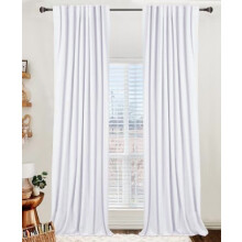 Blackout Curtains Linen Look 50x84 in 2 Pack