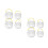 8Pcs Multi-Color Plastic Brush Washers Portable Paint Holder Reusable 5