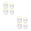 8Pcs Multi-Color Plastic Brush Washers Portable Paint Holder Reusable 7