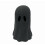 Paper Mache Ghost Decoration Brown 11 in 1