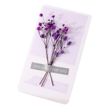 Clearance! Mother's Day Card For Mom,Mother's Day Greeting Card,Flowers Dried Flowers Greeting Card For Mom,Diy Greeting Card