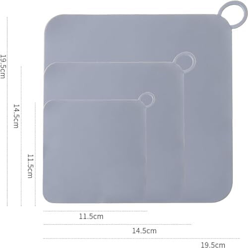 Silikon-Badewannenstöpsel-Ablaufabdeckung – 2er-Pack 1