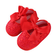 Zapatos antideslizantes para bebés y niñas pequeñas de Elainilye, zapatos de princesa con suela suave, zapatos para niños de 6 a 9 meses.
