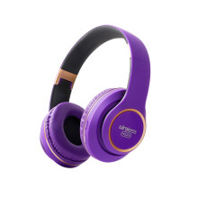 Bdday Over-Ear Headphones Lightweight Foldable & Portable Stereo Bass Headphones Wired Headphones for Smartphone Tablet