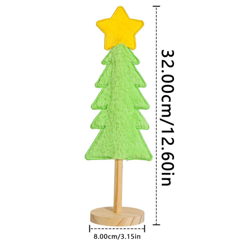 Julgransställ i trä för bord 2