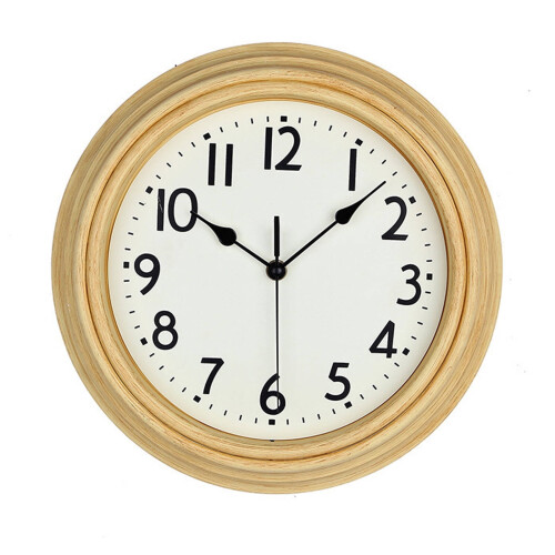 DESIGNICE Wall Clock – Vintage European Style, Silent