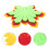18Pcs Easter Flower Mat Pot Protectors Coasters Fabric Decorative Set 9