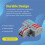 10 Pcs Terminal Connection Clamp Set, Wire Connector, Quick Compact Cable Connector NC-623 Grey 2