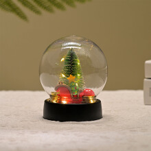 Läpinäkyvä LED-joulupalloyövalo, 12 cm