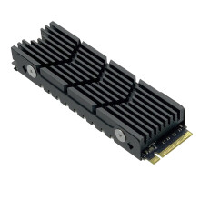 Naierhg M.2 SSD Heatsink 2280 for PS5, Compatible with NVMe SSDs, Aluminum Cooler Radiator