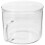 Glass Heat-Resistant Bowl with Side Handle 1