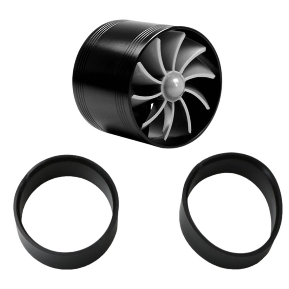 Clearance Now! Car Turbine Supercharger Turbo Refit Car Turbonator Kit Single Fan |/ T7m4 9152228299191