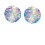 2 Pack Hexagonal Honeycomb Balls, Assorted Colours, 15 cm 1