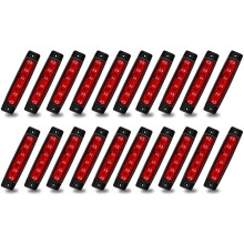 12 V-os LED-es ABS oldalsó helyzetjelző lámpák vízálló teherautókhoz és ...