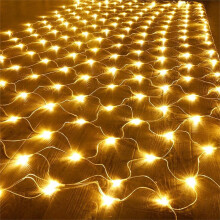 Siatka oświetleniowa na choinkę 10x6,6 stopy, 200 diod LED, 8 trybów, wodoodporna, z możliwością podłączenia, ciepła biel, do stosowania na