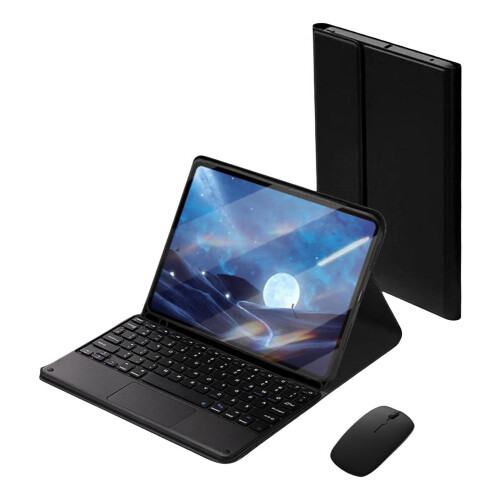 Touchpad Keyboard Case with Mouse compatible with iPad 10.9 Air 5th/4th Generation - Ultimate Protection and Functionality