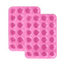 MOQIN Silikon-Mini-Muffinform, 24er-Antihaft-Muffinform für Mini-Muffins, Eier-Bites, Fettbomben – Kompatibel mit der heimischen Küche