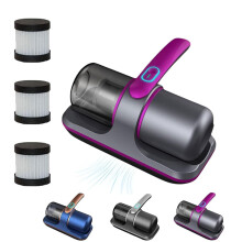 Aspirateur de lit, aspirateur, nettoyeur d'aspirateur de lit, aspirateur de matelas, aspirateur de lit (Gris,B)