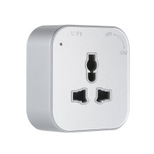 Universelle 3-Pin-Schienensteckdose, vielseitige elektrische Schienensteckdose, Schienenadapter