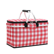¡Ahorros de otoño! Cesta de picnic PRETXORVE, cesta para exteriores, nevera portátil plegable, bolsa de picnic con conservación del calor.