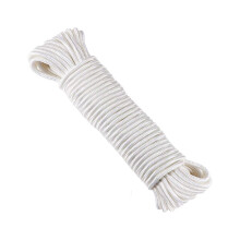 Weißes Nylon-Fahnenmastseil, 11,5 m x 6 mm