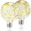 2-Pack Vintage Edison LED Bulbs E27 3W 2700K 1