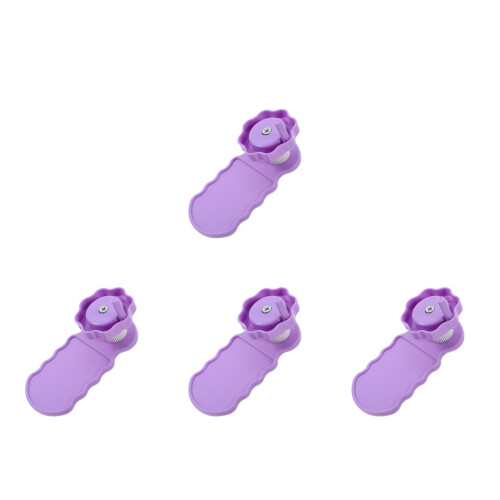 4Pcs Violet Plastic Manual Paper Tool for Quilling Art 1