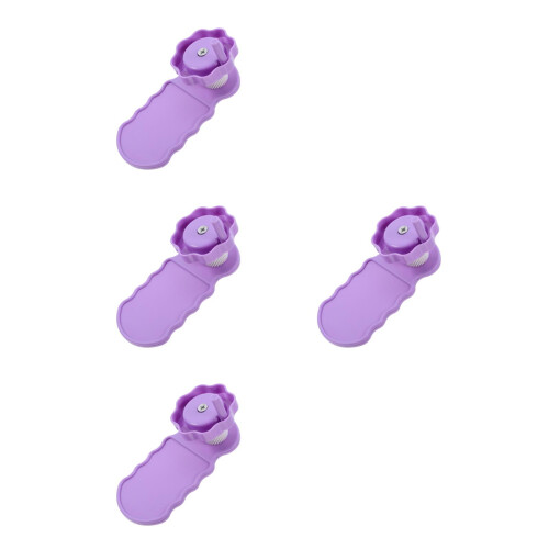 4Pcs Violet Plastic Manual Paper Tool for Quilling Art 2