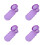 4Pcs Violet Plastic Manual Paper Tool for Quilling Art 7