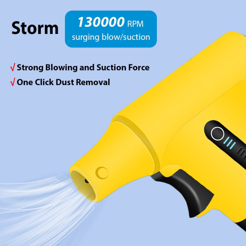 Ηλεκτρικός ανεμιστήρας Turbo 130000RPM 3000mAh 2