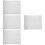 4Pcs Eva Reptile Bedding Carpet White for Lizard Tanks 9