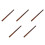5Sets Bamboo F Key Short Flute Durable Beginner Woodwind 8