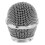 Compact Metal Microphone Grille, Silver, Ideal for Ktv and Studios, 6