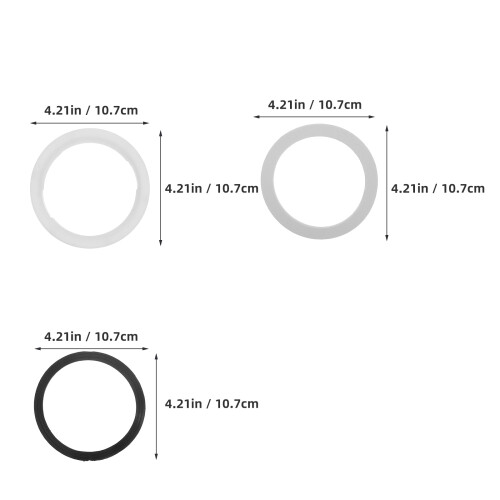 24Pcs Kitchen Sink Strainer Plug Seal Washer Set Rubber Durable Multi 1