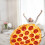 Κουβέρτα πίτσας AUQ Pepperoni – Αστεία θήκη φαγητού διπλής όψης, συμβατή με δώρα White 4