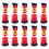 80Pièces Mini Extincteurs Rouges Résine Pour Scènes Miniature Et Décor 2