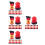 80Pièces Mini Extincteurs Rouges Résine Pour Scènes Miniature Et Décor 5