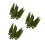 36Pcs Green Miniature Pine Trees Wire Nylon Sponge Model Train Scenery 3
