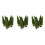 36Pcs Green Miniature Pine Trees Wire Nylon Sponge Model Train Scenery 6