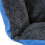 Soft Washable Dog & Cat Bed (Blue, Small) 7