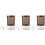 3Pcs Automatic Makeup Brush Cleaner Multi-Color USB Quick-Dry Abs+tpr 5