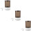 3Pcs Automatic Makeup Brush Cleaner Multi-Color USB Quick-Dry Abs+tpr 10