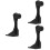 3Pcs Black ABS Binocular Adapter Tripod Holder for Telescope Mount 8
