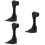3Pcs Black ABS Binocular Adapter Tripod Holder for Telescope Mount 9