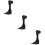 3Pcs Black ABS Binocular Adapter Tripod Holder for Telescope Mount 11