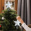 Christmas Tree Topper Star – White Plastic, 18 cm 5
