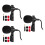 3Pcs Lavalier Mic Clip-on Mini Microphone Black for Computer Recording 7