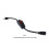 2Pcs Durable Black Extension Cord with Inline Power on 3